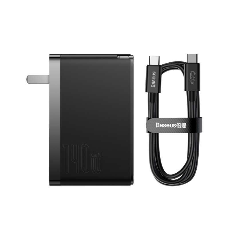 Củ Sạc Baseus 140W GaN5 USB C Sạc Nhanh PD3.1 QC4.0 Ba Cổng Sạc điện Thoại Máy Tính Xách Tay