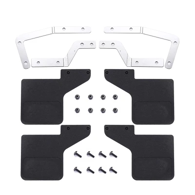 for MN D90 D91 D99S MN99S 1/12 RC Car Upgrade Parts Rubber Front and Rear Fenders Mud Flaps Accessories