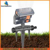 Vktech Premium Oscillating Sprinkler for Lawns and Gardens with 16 Nozzles Outdoor Power Tool Accessory