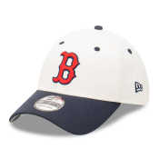 New Era Boston Red Sox Gray and White 39THIRTY Cap