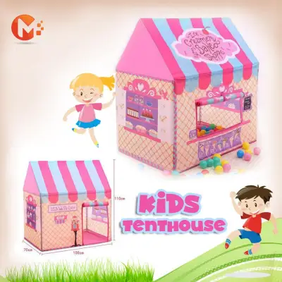 ICE CREAM & BAKERY SHOP ROLE PLAY CHILDREN TENT / KIDS TENT