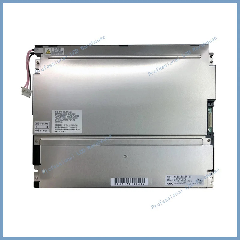 Màn hình LCD Bảng điều khiển hiển thị cho 10.4inch CMOS thiết bị đầu cuối 31pin NL6448BC33-59/53/54 