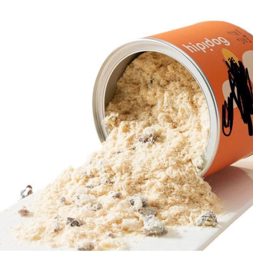 Chà bông ruốc gà cho chó mèo hipidog 100g