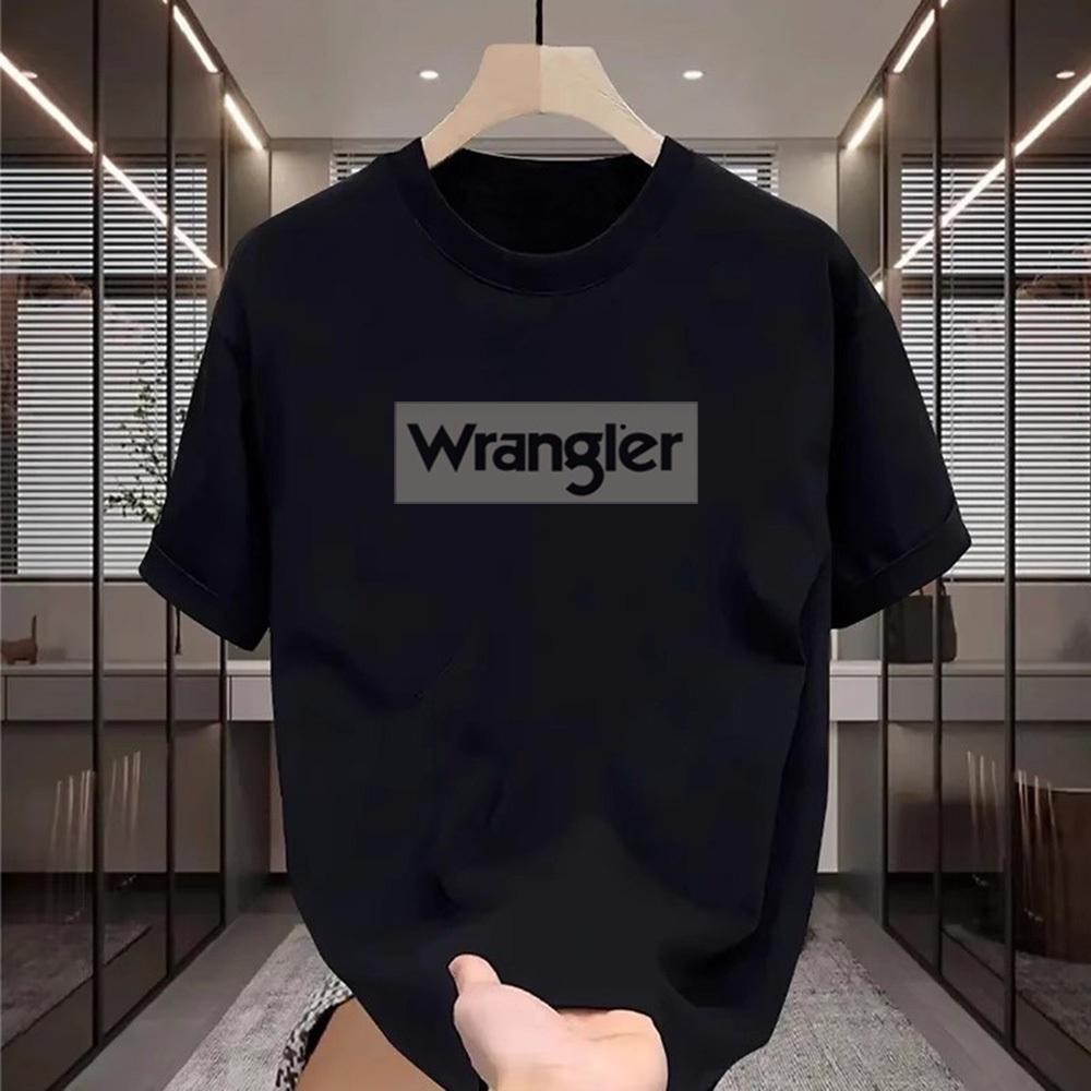 Fly Boy Kaos Pendek Couple Katun Murni, Desain Wrangler yang Menonjol, Kasual Nyaman, Wajib Punya untu…
