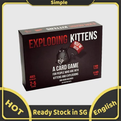 Exploding Kittens: NSFW Edition (Explicit Content - ADULTS ONLY!) Card Board Game Party
