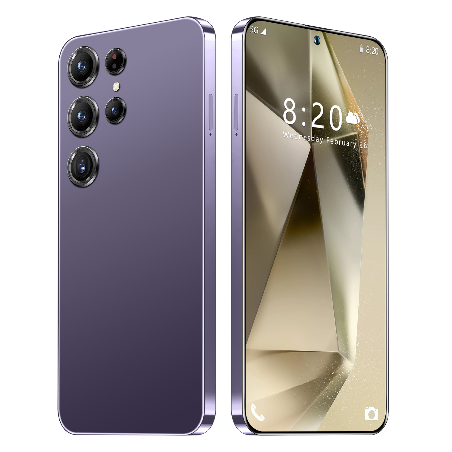 Cheapest price for HS FHD screen mobile phone 16 + 1TB memory dual SIM support gaming phone free warranty student cheap - 5