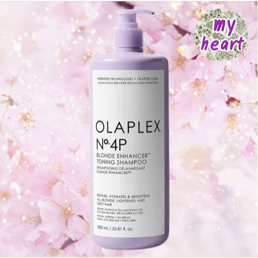 Olaplex No.4P 1000ml แชมพูเพิ่มผมสีบลอนด์ ราคา 3,990 บาท*ส่งฟรี