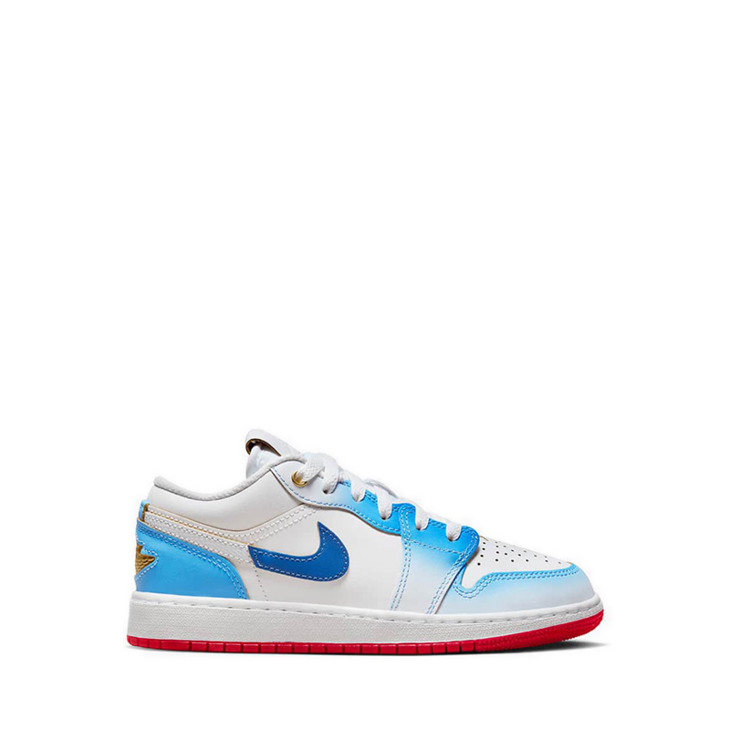 Giày Bóng Rổ Nike Air Jordan 1 Low SE Boys' Grade School - White