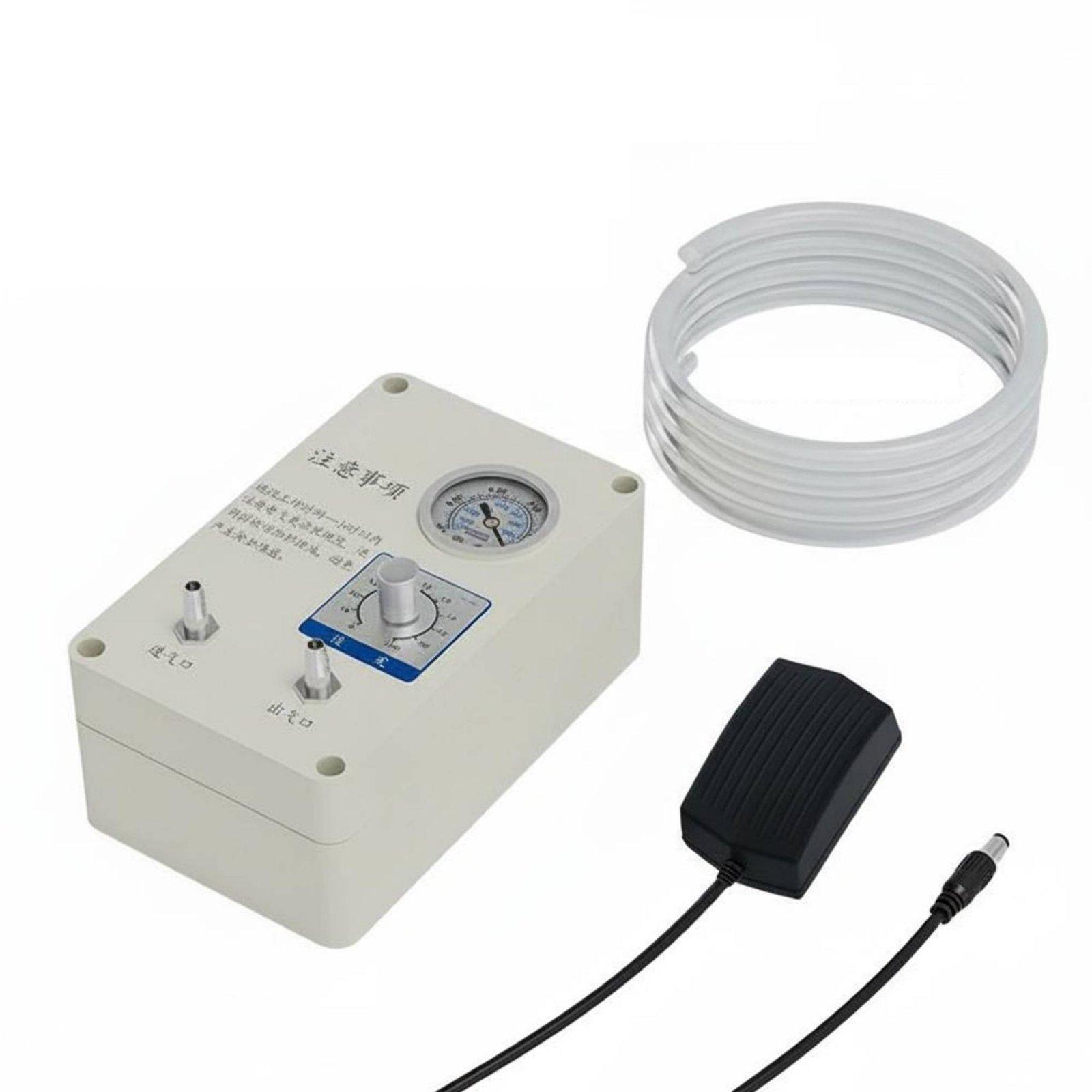 Miracle Shining Adjustable Vacuum Pump with Gauge Quiet Lab Suction Pump Air Conditioning Vacuum Filtration Kit for Scientific Experiment ราคา 32,806 บาท*ส่งฟรี