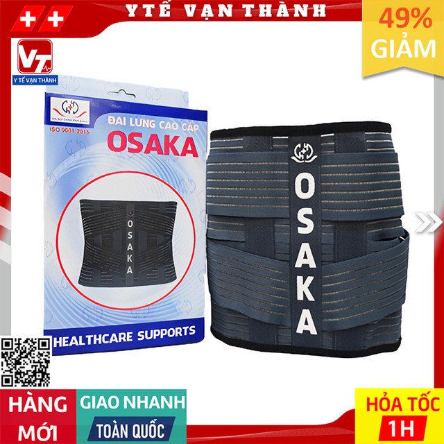 ✅ Đai Cột Sống Osaka | Thoái hóa cột sống, thoát vị đĩa đệm -VT0108 - Y Tế Vạn Thành