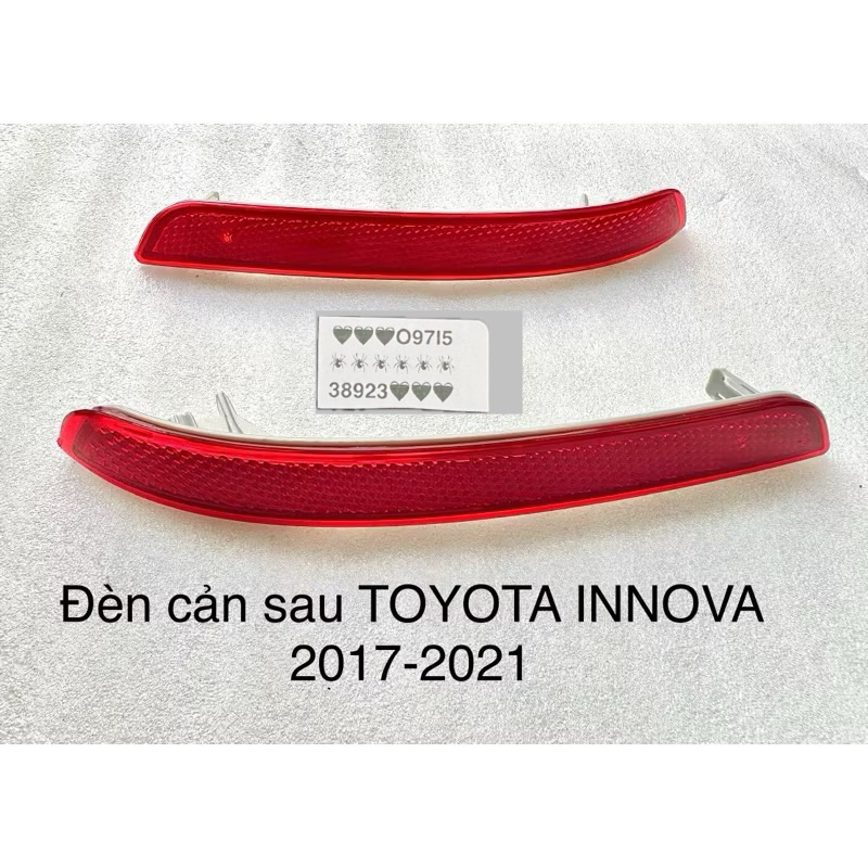 ĐÈN PHẢN QUANG CẢN SAU TOYOTA INNOVA FORTUNER 2017-2021 CAO CẤP GIÁ RẺ