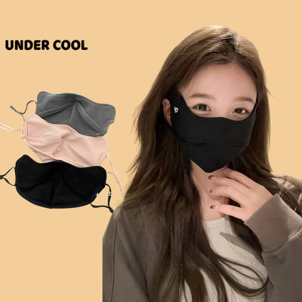 Khẩu Trang Lớp Chống Nắng UNDERCOOL Khẩu Trang Chống 99% tia UV UPF 50+ Logo Đổi Màu