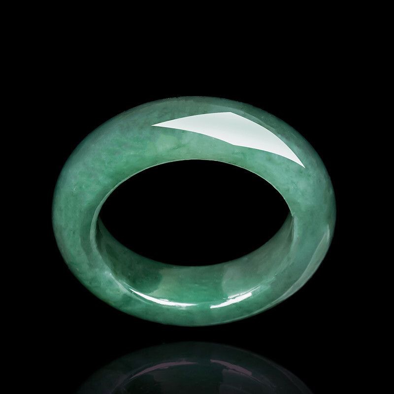 Blue Water Jade Ring Men Women Fine Jewelry Genuine Myanmar Jadeite With Certificate High Ice Grade A Burma Jades Rings ราคา 1,353 บาท*ส่งฟรี