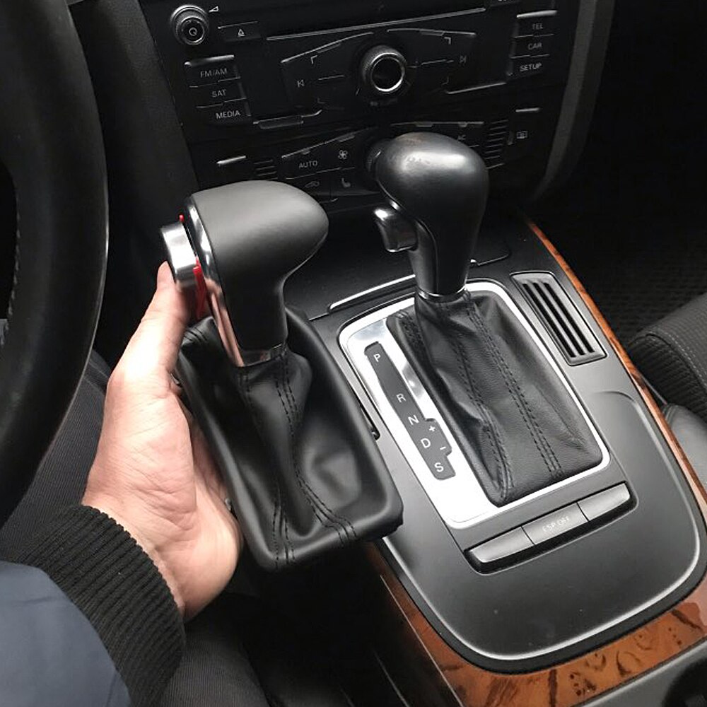 Auto Automatic Gear Shift Knob For Audi A6 C6 A3 8P A4 B8 A5 Q5 2009 2010