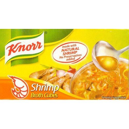  Knorr Bouillon Cubes, Shrimp 3.1 oz - 8 Boxes With 8