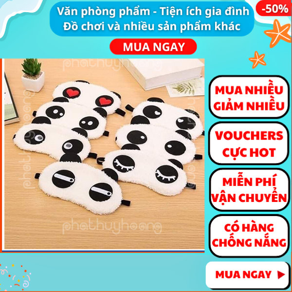Bịt mắt gấu trúc dễ thương, giá rẻ ✔️ bịt mắt cute✔️ bịt mắt dễ thương ✔️ bịt mắt giá rẻ ✔️ bịt mắt gấu trúc ✔️ Aplusmart