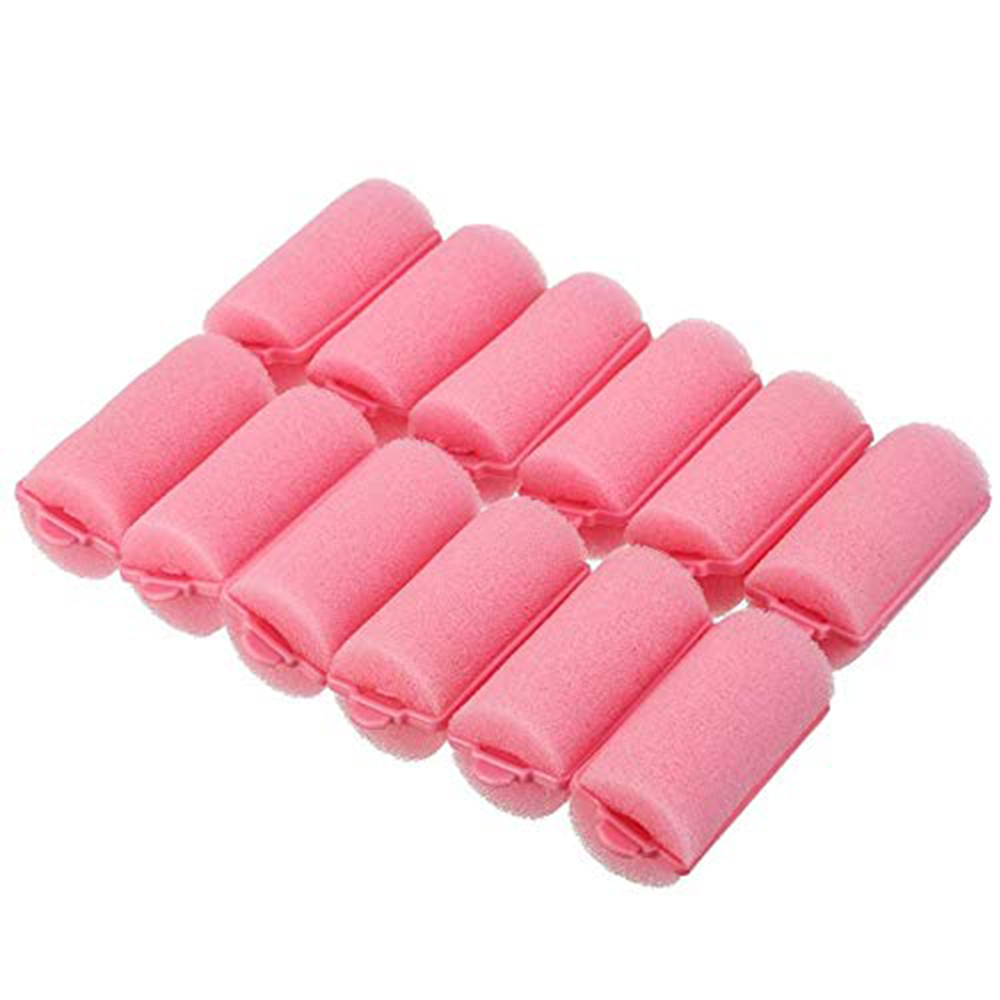 DFBBGHY Thời trang Quăn Hồng / vàng Dụng cụ tạo kiểu tóc Làm tóc Máy uốn tóc bằng bọt biển Con lăn bọt - 3