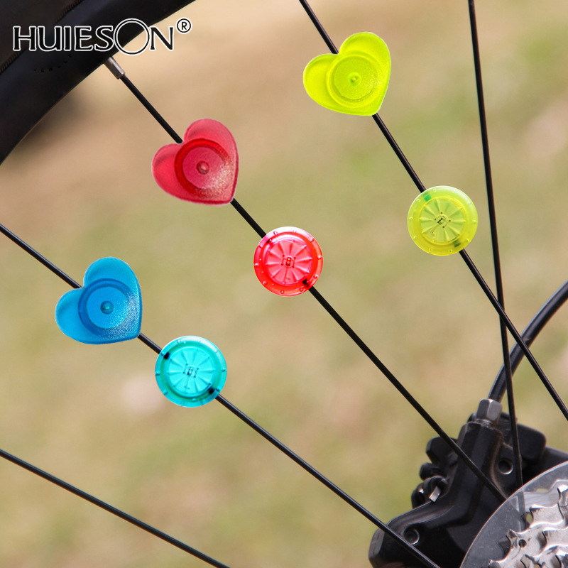 【HUIESON】 Bicycle spoke lights, mountain bike wire lights, LED wind and fire wheels, balance wheels, decorative lights, riding equipment accessories