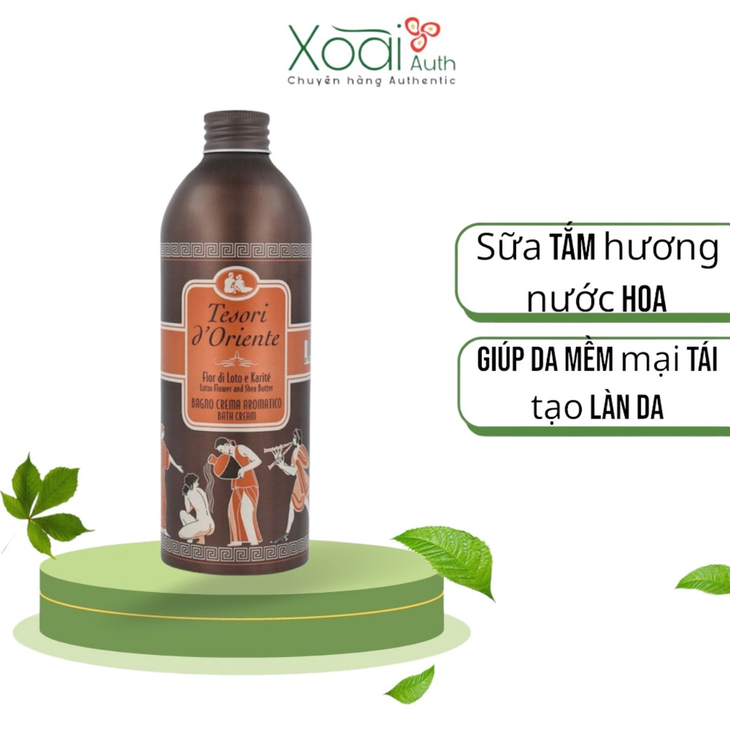 Sữa tắm hương nước hoa tesori 500ml