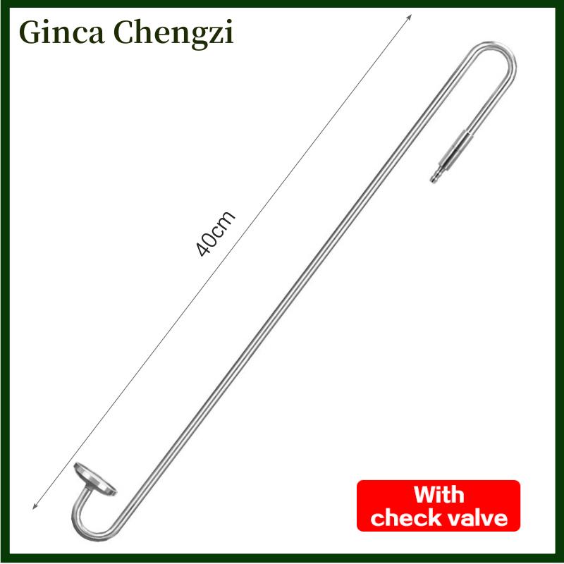 Ginca Zrdr Aquarium CO2 Máy phun sương CO2 khuếch tán gương 304 thép không gỉ áp lực giảm solenoid van Refiner cho thực vật thủy sinh tăng trưởng Fish Tank CO2 Refiner - 6