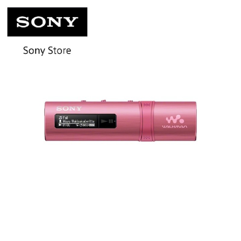Sony Singapore Walkman B183F/ NW-B183F 4GB Walkman with FM and Built-in USB (Pink) Singapore