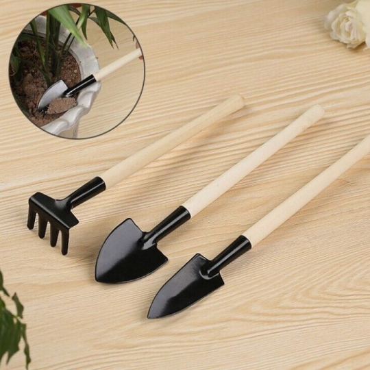 Kệ Treo Hoa Ban Công và Combo 3 Cây Cuốc Xẻng Mini--GIỎ SẮT ĐẶC Treo Chậu Cây Kệ Để Chậu Hoa Cây