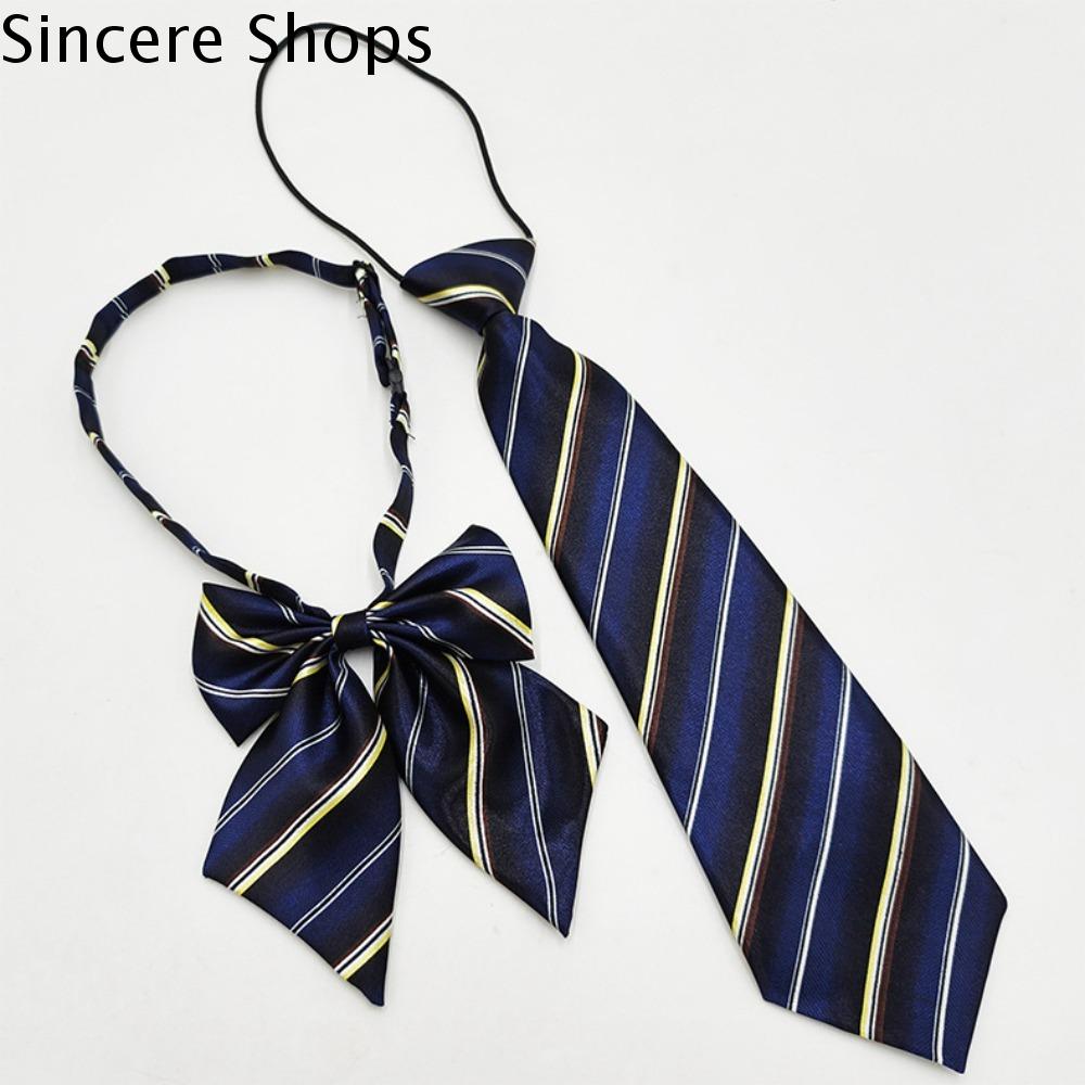 SINCERE SHOPS Cổ điển Nơ Bướm ruy băng Thanh lịch Thủ công Cà vạt thắt nơ Thời trang Màu trơn Áo sơ 