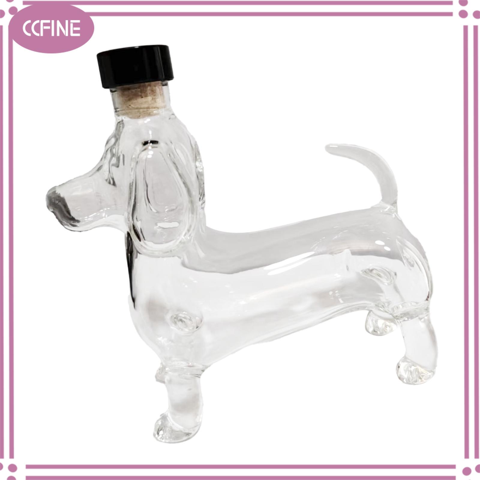 Ccfine Whisky Decanter bình chứa rượu Dachshund hình