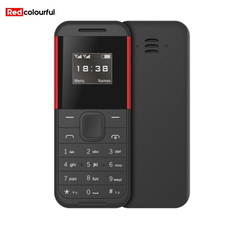 Redcolourful BM222 Mini Small Mobile Cell Phone Dual Card Dual Standby Mini Unlock Mobile Phone Dialer 0.66 Inch Dialer 380mAh Battery Phone ราคา 391 บาท*ส่งฟรี
