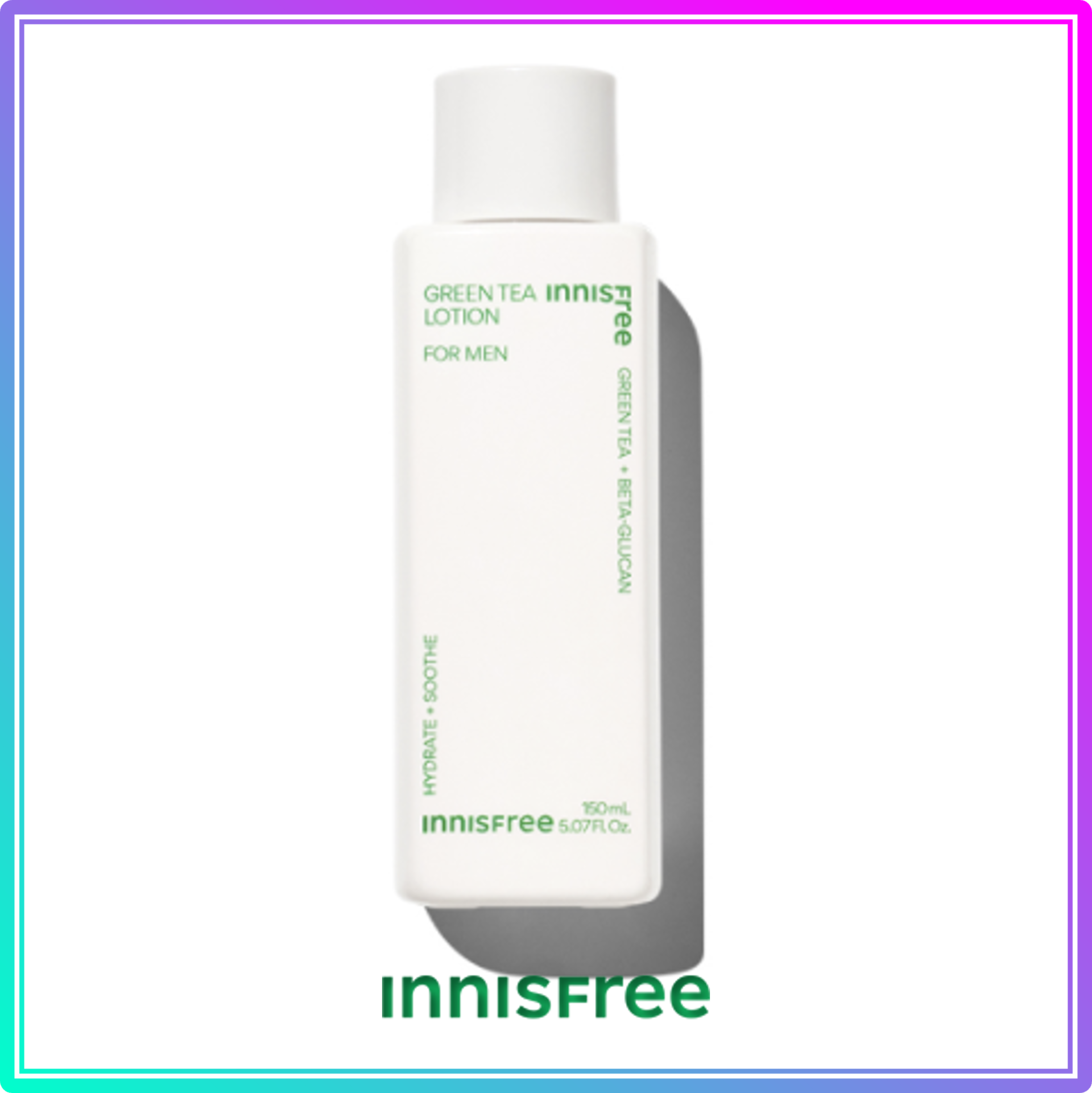 Innisfree trà xanh lotion cho nam giới 150ml (2024 quảng cáo)