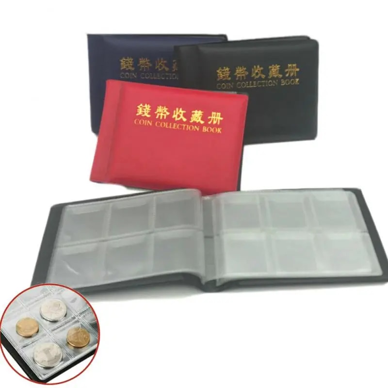 Coins Collection Money Album Book Commemorative Currency Coin Collection