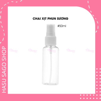 Chai xịt phun sương, lọ chiết mỹ phẩm 50ml