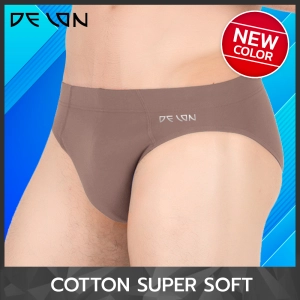 ภาพหน้าปกสินค้าDELON  Men\'s wear  Briefs Cotton Super Soft  (1 pc)   AU53030 ที่เกี่ยวข้อง