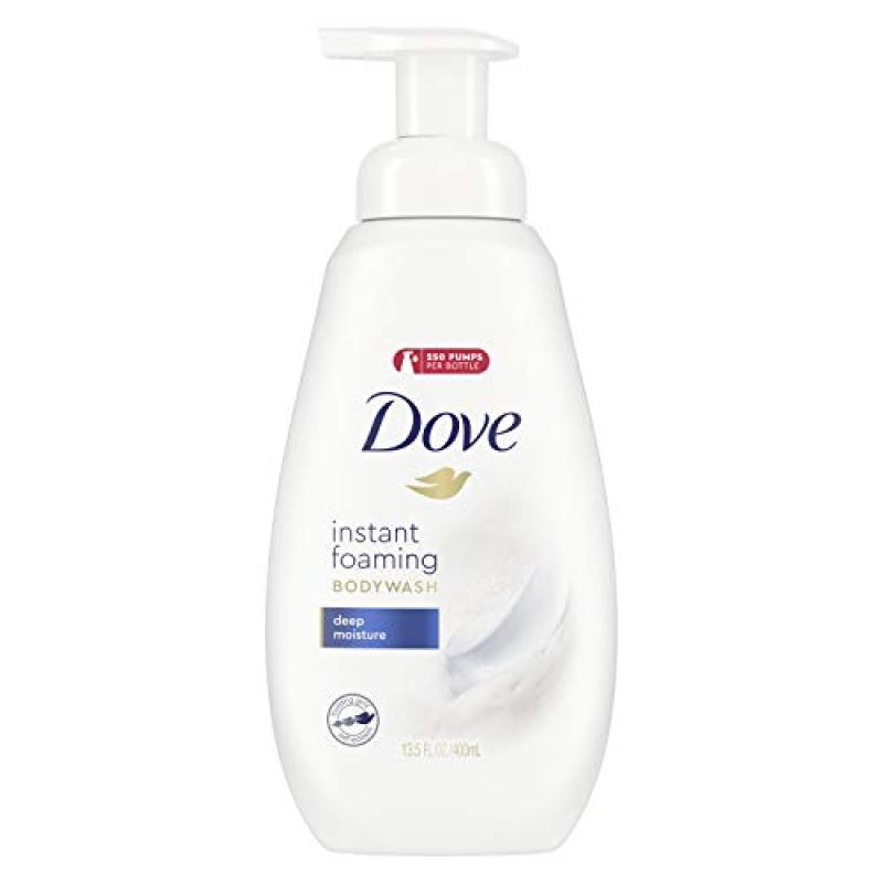 Buy (USA)Dove Shower Foam Body Wash with NutriumMoisture Technology Deep Moisture Moisturizing Bodywash for Hydrated Skin 13.5 oz Singapore