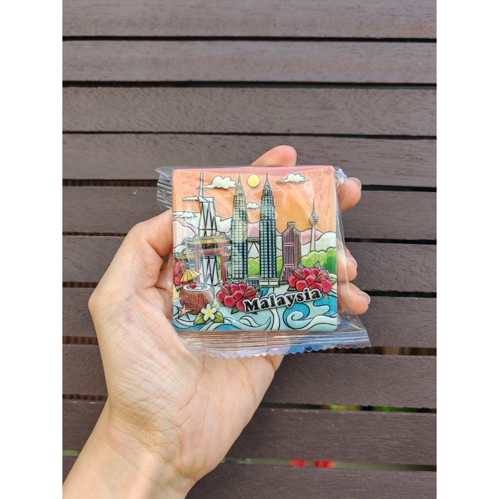 READY STOCK Design Terbaru Fridge Magnet Malaysia KLCC Batu Caves Menara 118 Souvenir Cenderamata