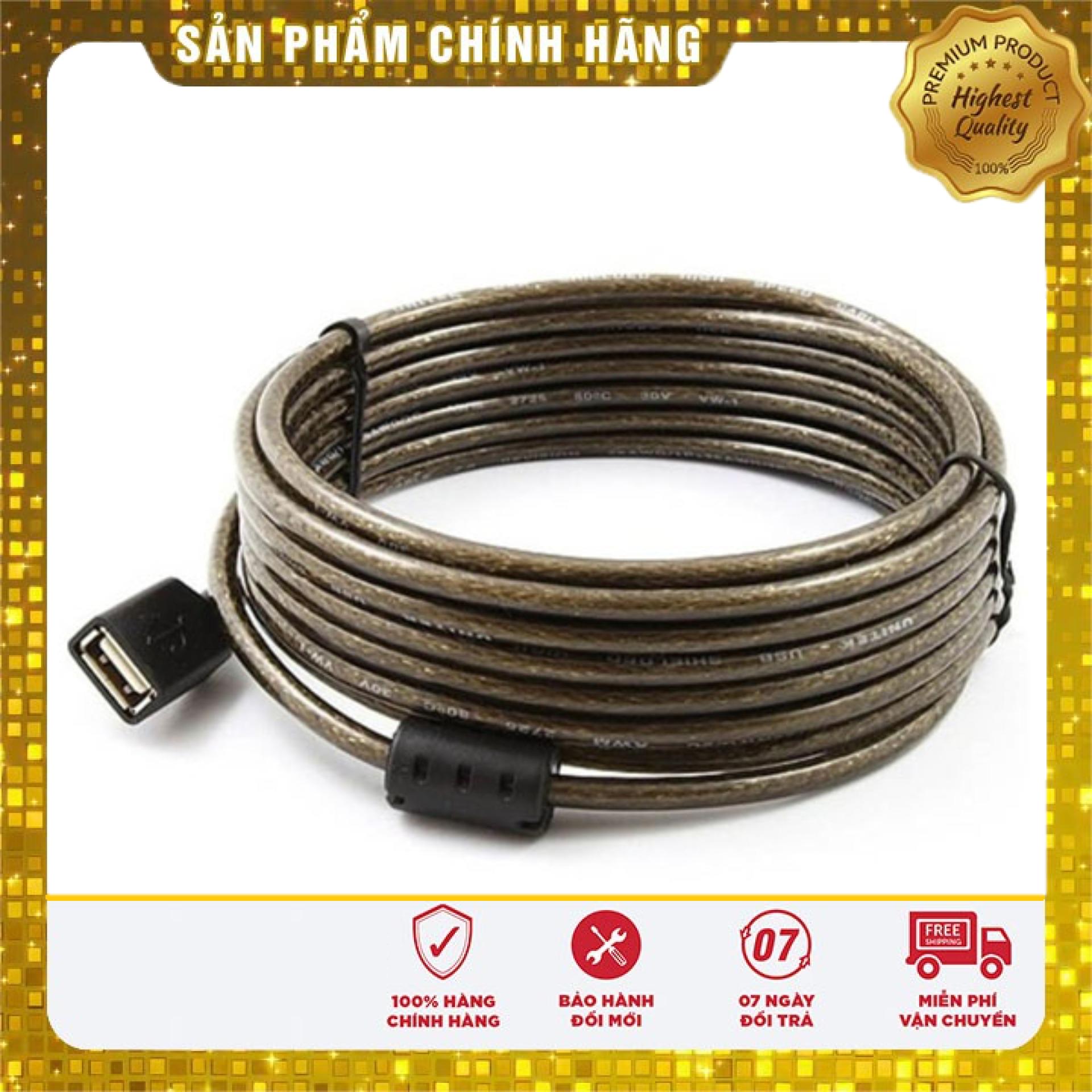 Cáp nối dài usb 10m unitek y-c429 chính hãng