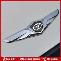 Car Front Hood Cover Badge Sticker Emblem Decal Car Front Logo Auto Engine Hood Logo Cover Sticker Decor Cover Trim Decor Styling for Toyota Vios Innova Fortuner Corolla Wigo Avanza Hilux Hiace Rav4 Revo Rush Camry Yaris Tamaraw FX FJ Cruiser Prado