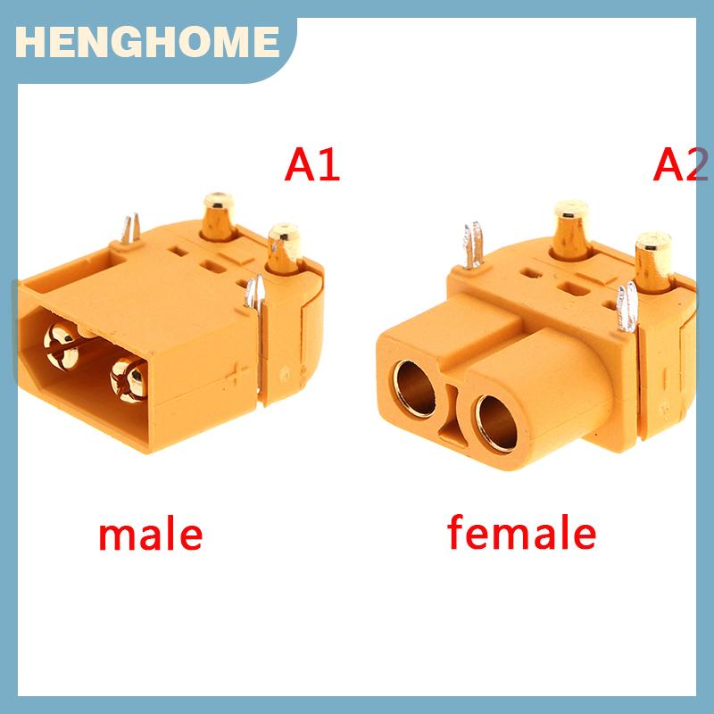 HENGHOME Đầu nối phích cắm xt60pw đầu đực cái nâng cấp XT60 cho xe thăng bằng