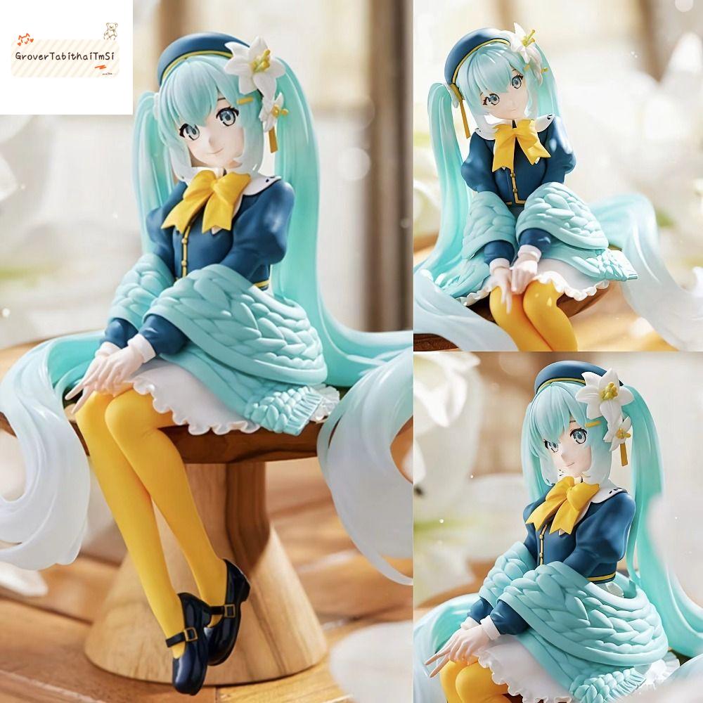 GROVERT Phim hoạt hình anime Mô hình nhân vật Miku Hatsune Hoa Tiên Dụng cụ cắt sợi mì Mô hình Hatsu
