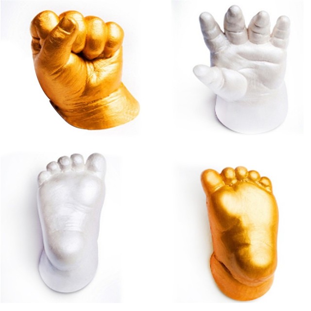 DIY Couples Hands Casting Kit 3D Hands Mold Baby Plaster Mold Kit
