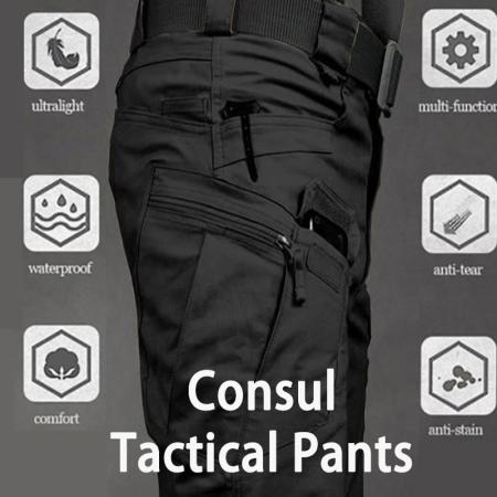 IX7 Tactical Cargo Pants for Men, Waterproof Ripstop Outdoor