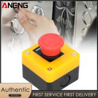 ANENG Emergency Stop Button Emergency Stop Push Button Switch 1NO 1NC Red Mushroom Elevator Emergency Stop Switch for Relays for Control Automatic Control Circuits