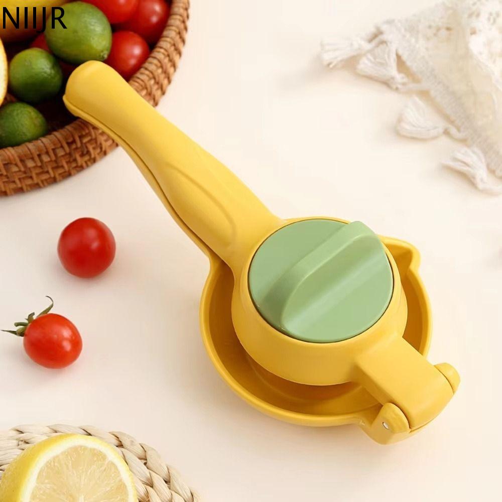 NIIJR Tiết kiệm nhân công Máy vắt chanh bằng tay Chiết xuất tối đa Dễ dàng làm sạch Máy ép trái cây Chất lượng cao Tay cầm thoải mái Máy ép trái cây thủ công Hộ gia đình