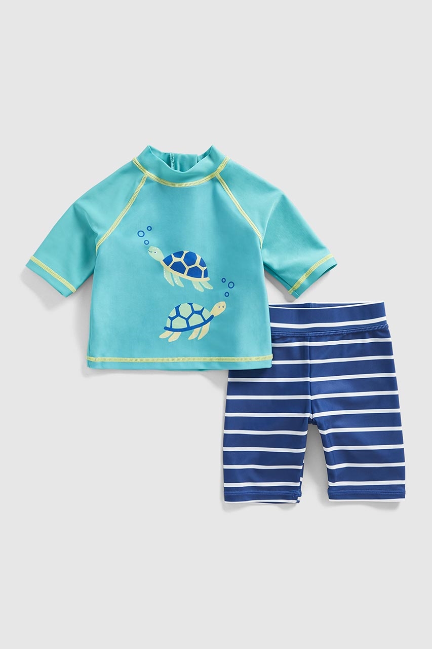 Mothercare Turtle Sunsafe Rash Vest And Shorts Upf50+ ราคา 1,490 บาท*ส่งฟรี