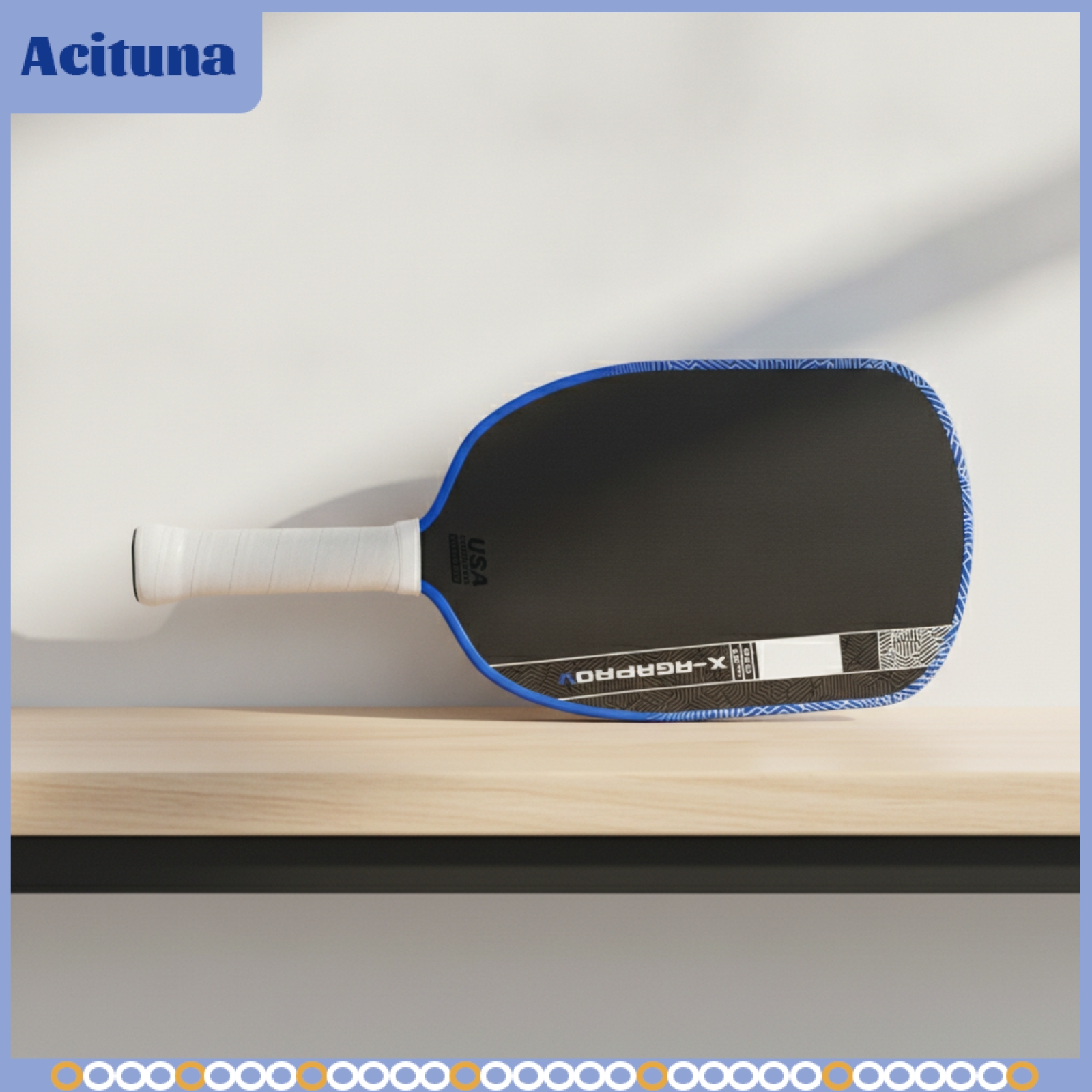 Acituna Matte Pickleball Paddle with Honeycomb Core Textured Pickleball Paddle Professional Sporting Goods Shock Absorption for Outdoor Court ราคา 3,403 บาท*ส่งฟรี