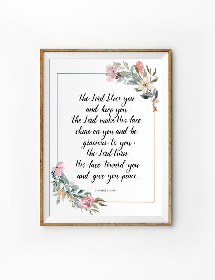 Bless You And Keep You {Poster}