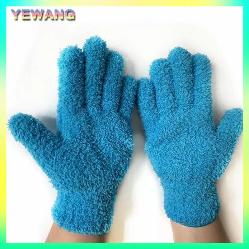 YEWANG Sợi nhỏ bụi Găng Tay-căng ra & thoáng khí làm sạch găng tay, không thấm nước cho xe ô tô, thuyền, rvs, hồ bơi, nhà, nhà bếp - 5