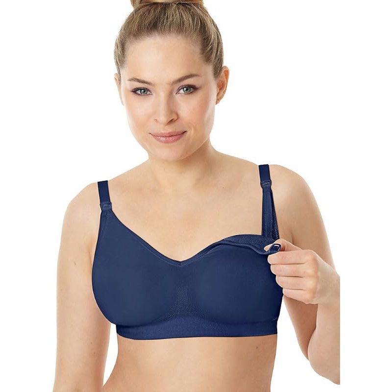 LZD Playtex Women 'S Maternity Nursing Seamless Wirefree Full Coverage Bra US4956 ราคา  469 บาท*ส่งฟรี