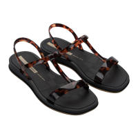 Sepatu Sandal Wanita Ipanema Glow Trendy Sand Ad Black/Turtle/Gold
