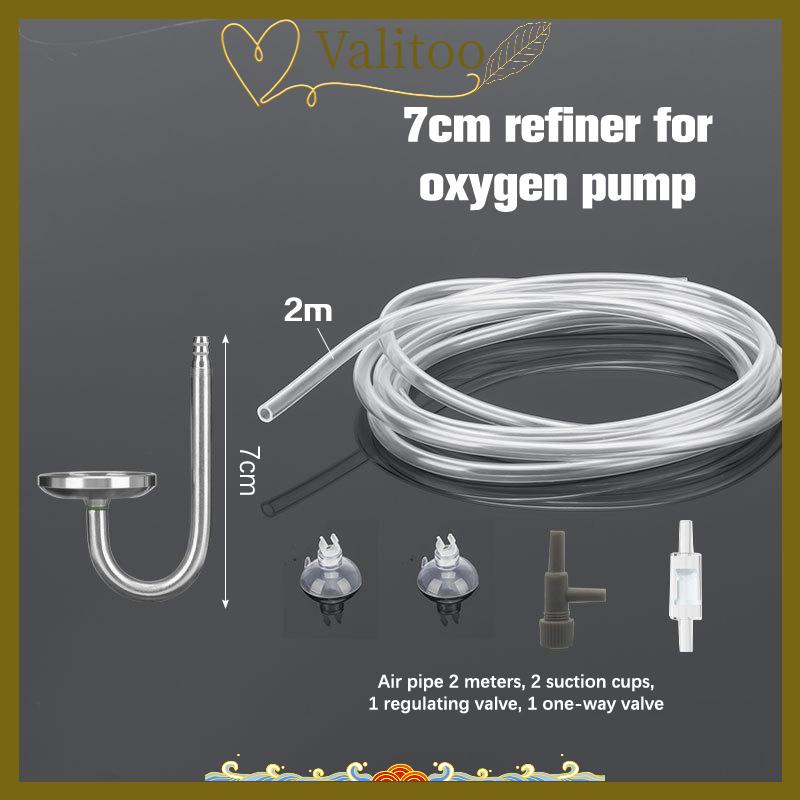 [Valitoo] Zrdr Aquarium CO2 Máy phun sương CO2 khuếch tán gương 304 thép không gỉ áp lực giảm solenoid van Refiner cho thực vật thủy sinh tăng trưởng Fish Tank CO2 Refiner - 3